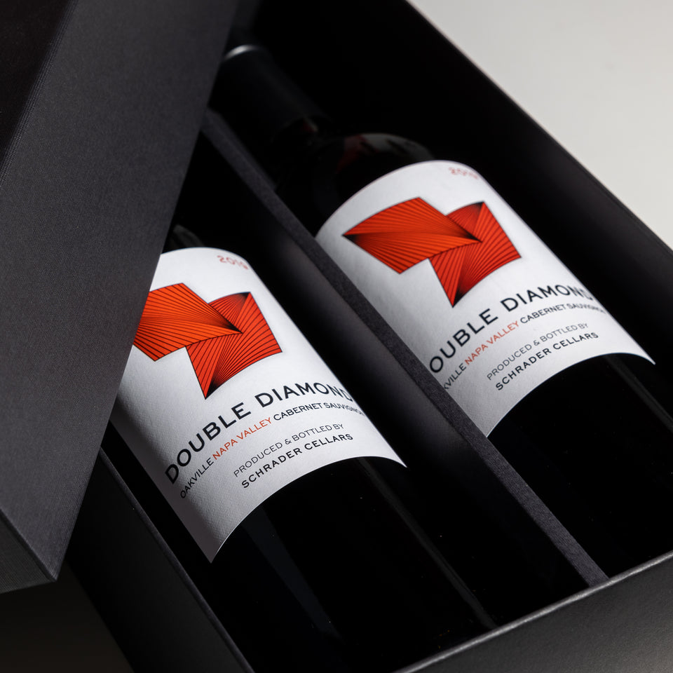 Double Diamond : 2019 Oakville Cabernet Sauvignon 2 Bottle Gift Set